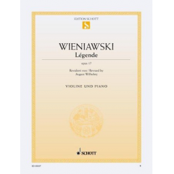 Legende op.17 : für Violine und Klavier - Henryk Wieniawsky