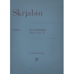 Vers la flamme op.72 : für Klavier - Alexander Skrjabin / Scriabin