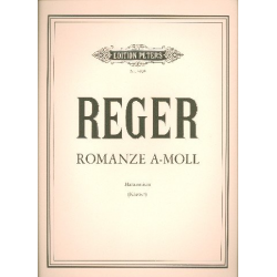 romanze a-moll : für harmonium - Max Reger