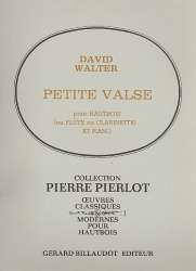 Petite valse : pour hautbois (clarinette/flûte) - David Walter