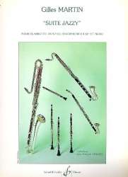 Suite jazzy : pour clarinette - Gilles Martin
