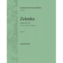 Missa dei filii ZWV20 : - Jan Dismas Zelenka