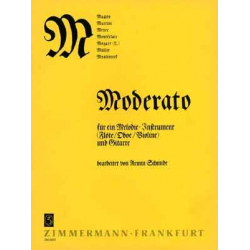 Moderato : für Oboe und Gitarre - Armin Schmidt