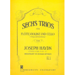 6 Trios op.100 Band 2 (Nr.4-6) : -Franz Joseph Haydn