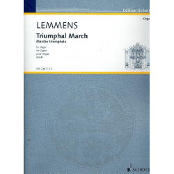 Triumphal March : for organ - Nicolas Jacques Lemmens