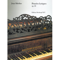 Pensées lyriques op.40 : für Klavier - Jean Sibelius