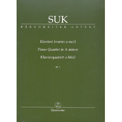 Quartett a-Moll op.1 : für Violine, Viola, - Josef Suk