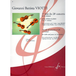 Solo la mineur no.1 du - Giovanni Battista Viotti