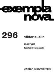 Madrigal : für 2 Violoncelli - Viktor Evseevich Suslin