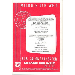 Ein Kerl wie ich - This Guy's in Love with You / Honey - Salonorchester - Bert Russell / Arr. Rolf Hempel