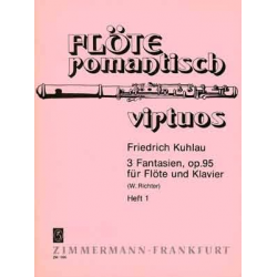 Fantasie op.95,1 : für -Friedrich Daniel Rudolph Kuhlau / Arr.Werner Richter