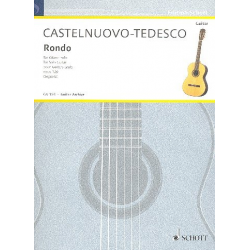 Rondo e-Moll op.129 : für Gitarre - Mario Castelnuovo-Tedesco