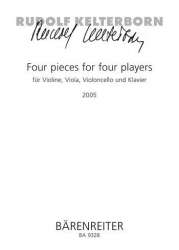 Four pieces for four players - Rudolf Kelterborn