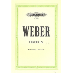 Oberon : Klavierauszug (dt) -Carl Maria von Weber