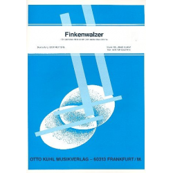 Finkenwalzer für gemischen Chor (mit Klavier-Baß-Gitarre) (SATB) - Willibald Quanz / Arr. Eddy Mertens