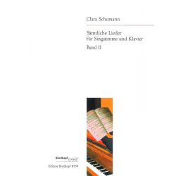 Sämtliche Lieder Band 2 : - Clara Schumann