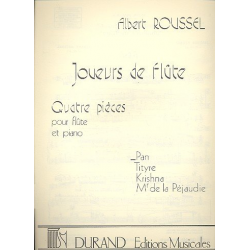 Pan op.27,1 : pour flûte et piano - Albert Roussel