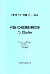 4 Konzertstücke : für - Friedrich Gulda
