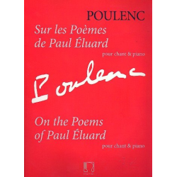 Sur les poèmes de Paul Eluard : pour voix - Francis Poulenc