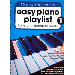 Easy Piano Playlist vol.1 (+Download Card)
