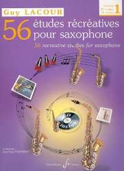 56 études récréatives vol.1 (+CD) : - Guy Lacour