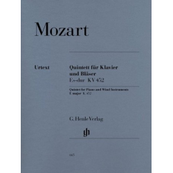Quintett Es-Dur KV452 : für Klavier, - Wolfgang Amadeus Mozart