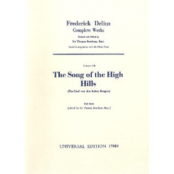 The song of the high Hills : - Frederick Delius