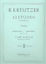 42 Etüden Band 2 - Rodolphe Kreutzer
