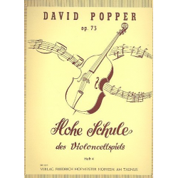 Hohe Schule des Violoncellspiels - David Popper