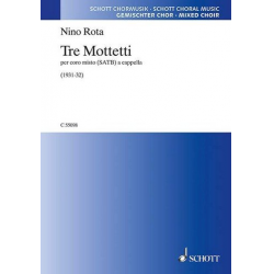 3 Mottetti : - Nino Rota