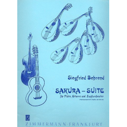 Sakura-Suite : für Flöte, Gitarre und - Siegfried Behrend