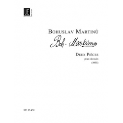 2 pièces : pour clavecin - Bohuslav Martinu