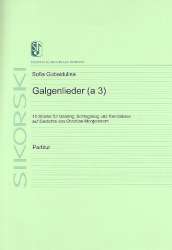 Galgenlieder : für Gesang, Schlagzeug - Sofia Gubaidulina