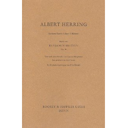 Albert Herring op.39 : Libretto (dt) - Benjamin Britten