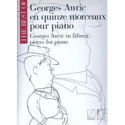 George Auric en 15 morceaux : pour piano - Georges Auric