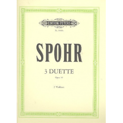 Duette op.39 : für 2 Violinen - Louis Spohr