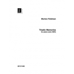 Triadic Memories : für Klavier - Morton Feldman