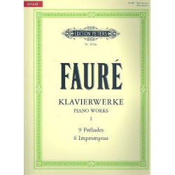 Klavierwerke Band 1 : - Gabriel Fauré