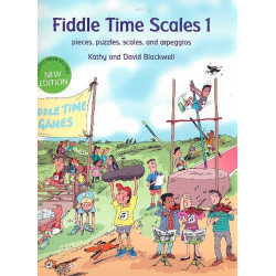 Fiddle Time Scales vol.1 : for violin - David Blackwell / Arr. Kathy Blackwell