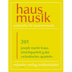 Streichquartett G-Dur - Joseph Martin Kraus