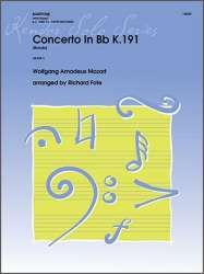 Concerto In Bb K191 (Rondo) - Wolfgang Amadeus Mozart / Arr. Richard Fote