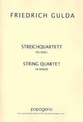 Musik für Streichquartett fis-Moll - Friedrich Gulda