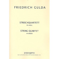 Musik für Streichquartett fis-Moll - Friedrich Gulda