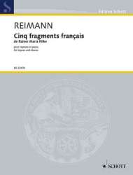 5 fragments français de Rainer Maria Rilke : - Aribert Reimann