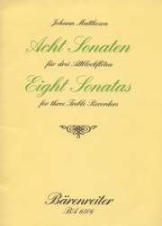 8 Sonaten : - Johann Mattheson
