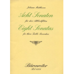8 Sonaten : - Johann Mattheson