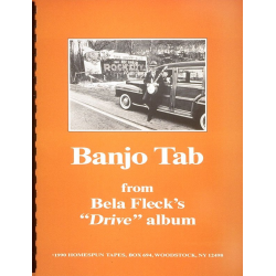 Banjo Tab from Bela Fleck's Drive Album - Bela Fleck