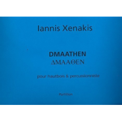 Dmaathen : pour hautbois et percussion - Yannis Xenakis