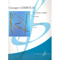 20 petites ètudes op.132 : pour flute - Giuseppe Gariboldi