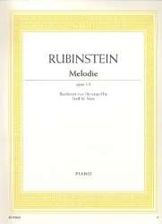 Melodie in F op.3,1 : für Klavier - Anton Rubinstein